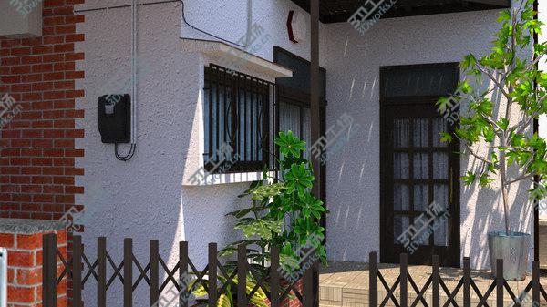 images/goods_img/20210312/3D Japanese Yellow House/4.jpg